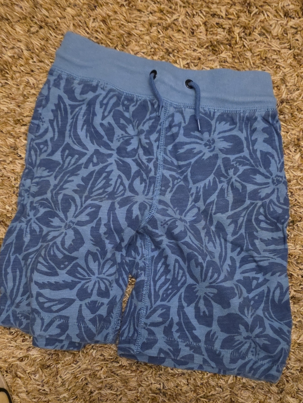 Boys Gap Blue Tropical Print Swim Shorts